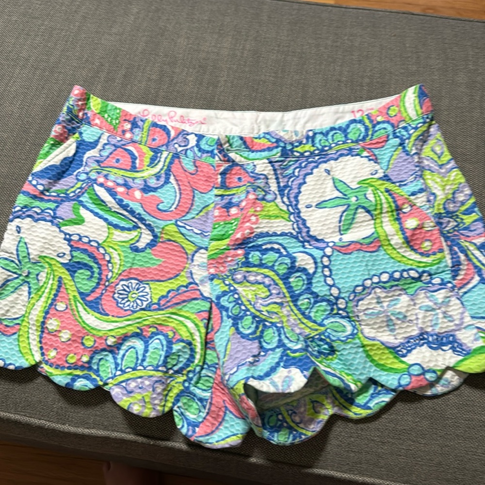 Lily Pulitzer The Buttercup Short Size 12